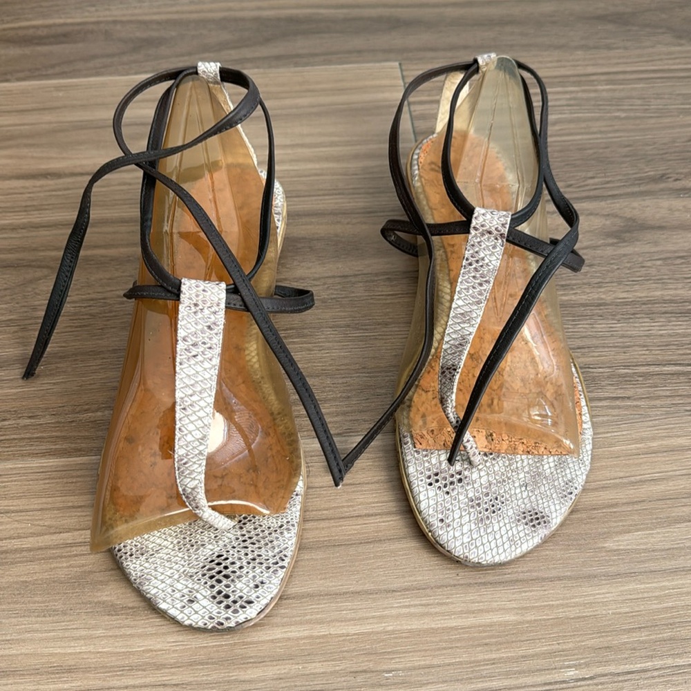 Gladiator lace up sandal, Size 9